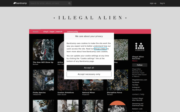 illegalalienrecords.bandcamp.com