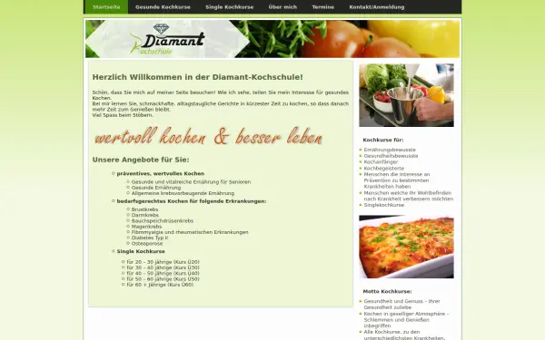 diamant-kochschule.de