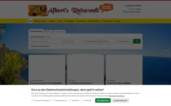 www.alberts-reisewelt.de