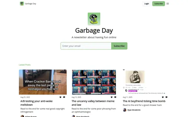 www.garbageday.email