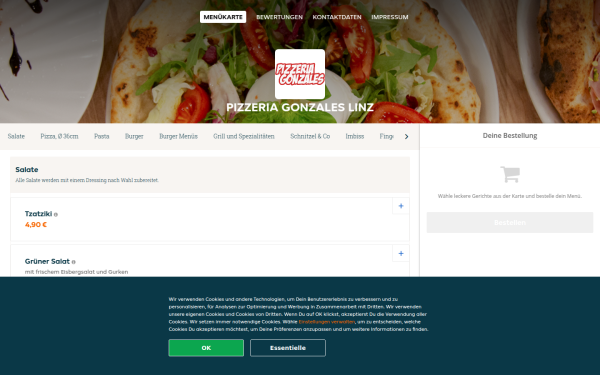 www.pizzeriagonzaleslinz.at