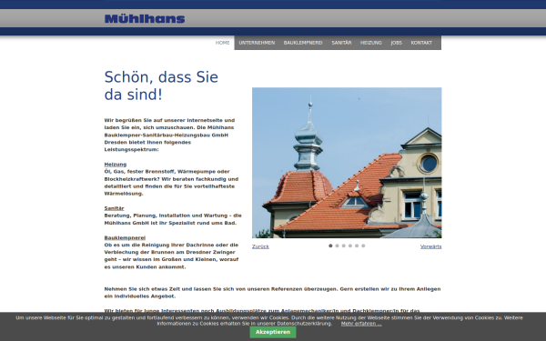 muehlhans-klempner.de