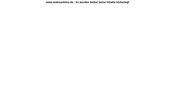 andreashilse.de