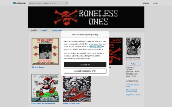 bonelessones.bandcamp.com