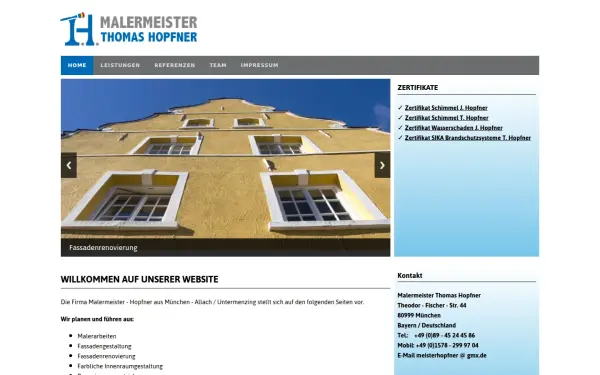 malermeister-hopfner.de