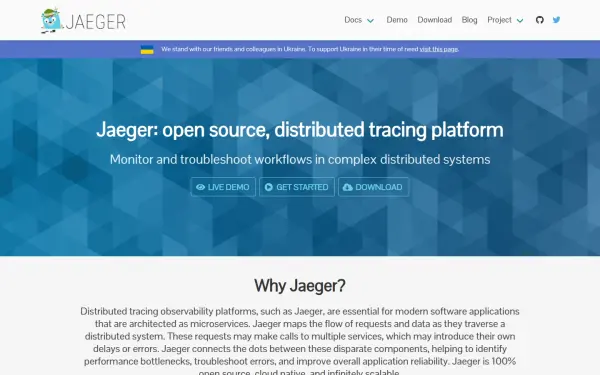 www.jaegertracing.io