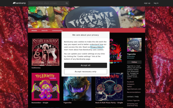 tigernite.bandcamp.com