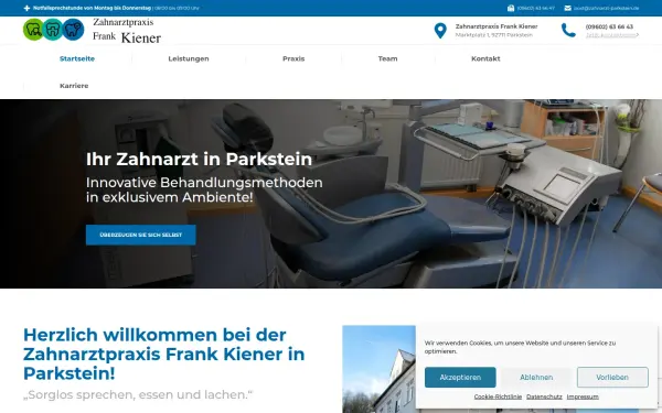 zahnarzt-parkstein.de
