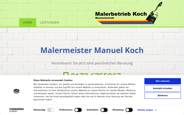 www.malerbetrieb-koch.de