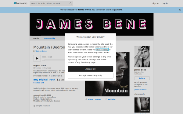 jamesbene.bandcamp.com