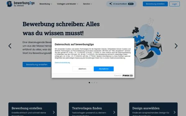 www.bewerbung2go.de