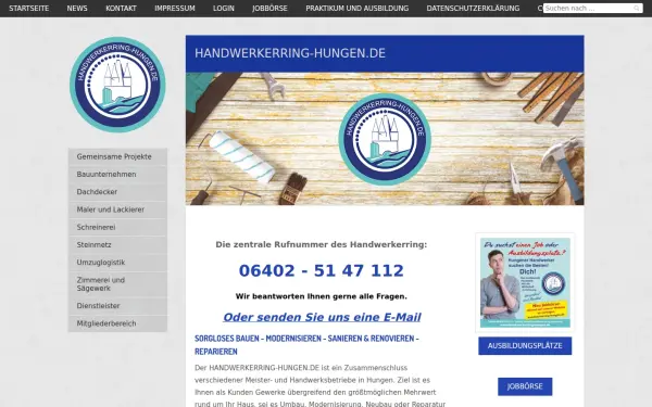 handwerkerring-hungen.de