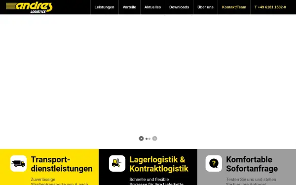 andres-logistics.de