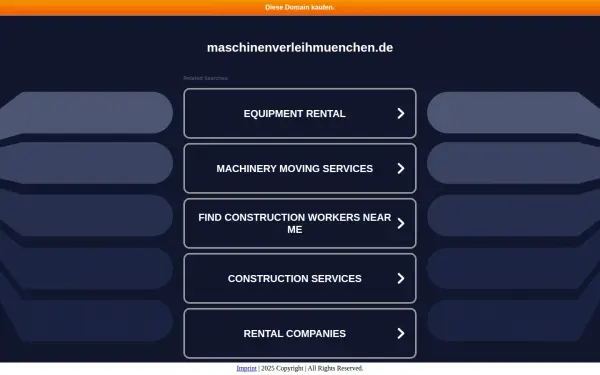 maschinenverleihmuenchen.de
