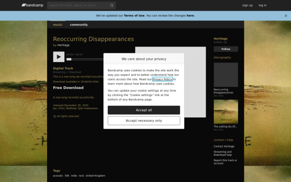 heritage.bandcamp.com