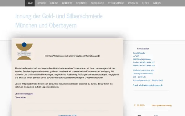 www.goldschmiedeinnung.de