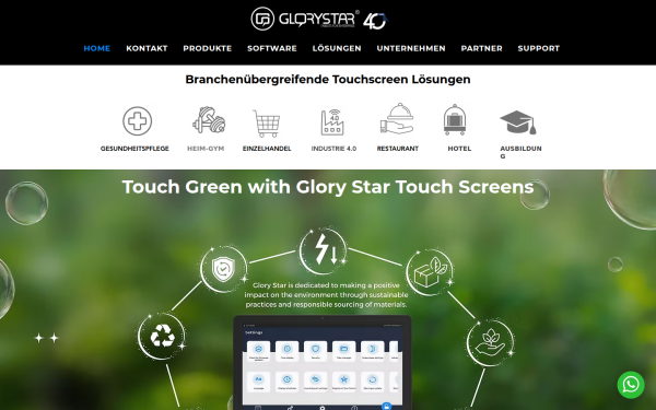 de.glorystartouch.com