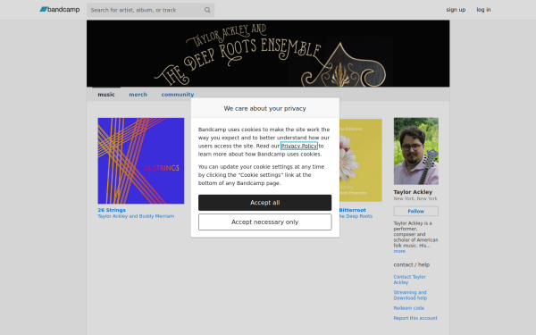 taylorackley.bandcamp.com