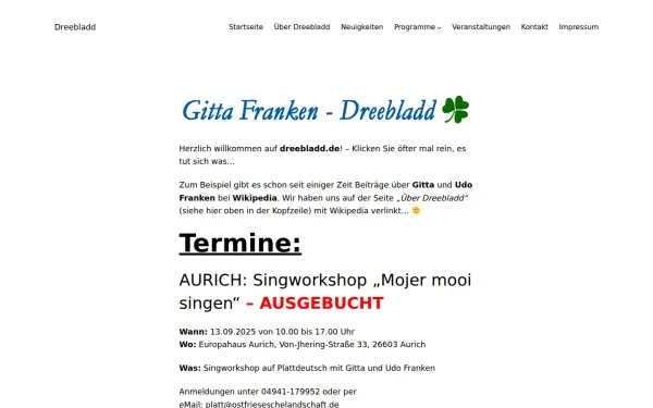 www.dreebladd.de