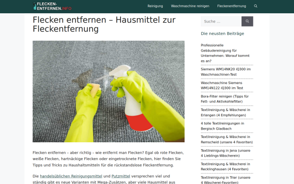 www.flecken-entfernen.info