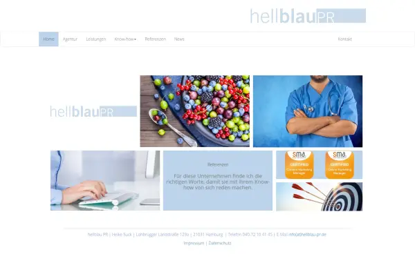 hellblau-pr.de