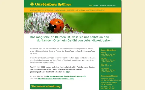 www.gartenbau-spillner.de