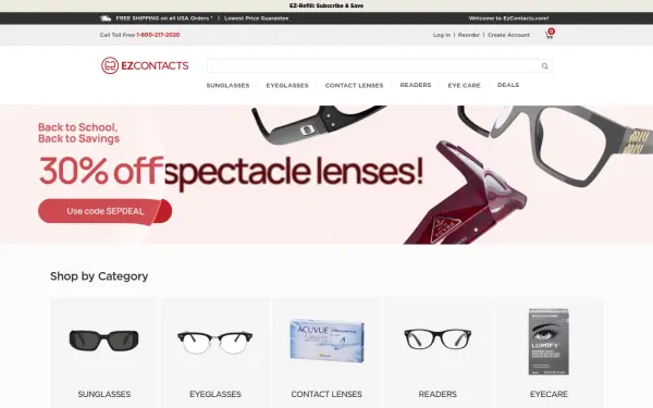 www.ezcontactsusa.com