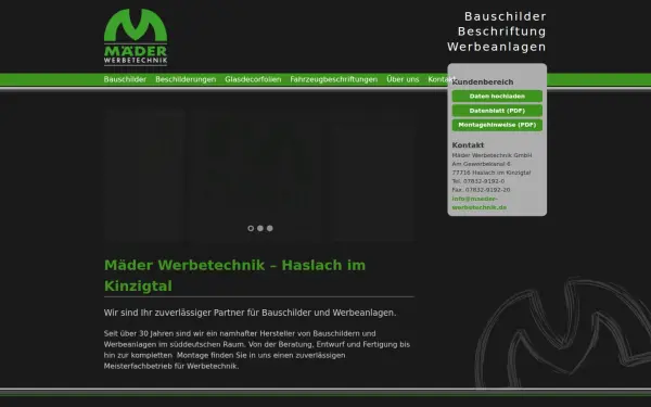 maeder-werbetechnik.de