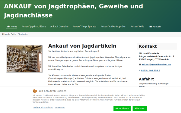 geweihe-shop.de