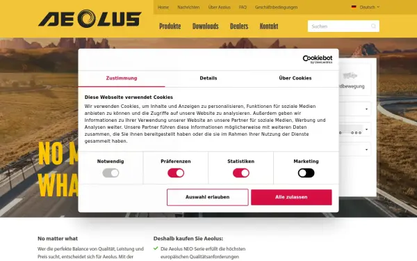 www.aeolus-tyres.de