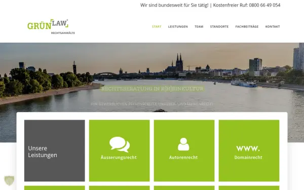 www.gruenlaw.de