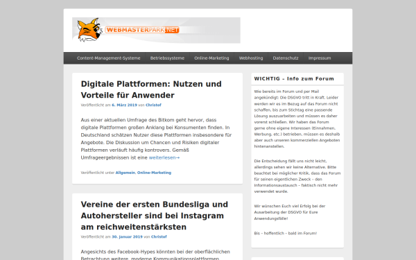 www.webmasterpark.net