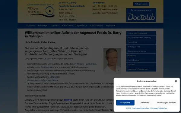www.augenarztpraxis-barry.de