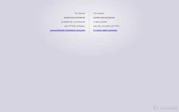 annett-und-michael.de