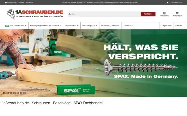 1aschrauben.de