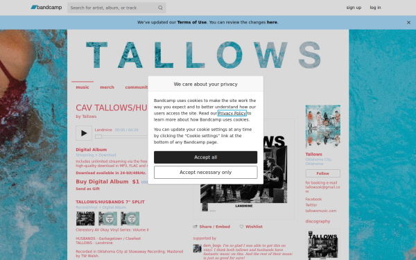 tallowsmusic.bandcamp.com