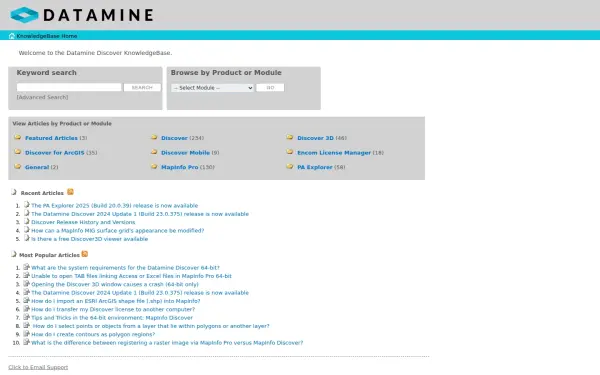 discoverkb.dataminesoftware.com