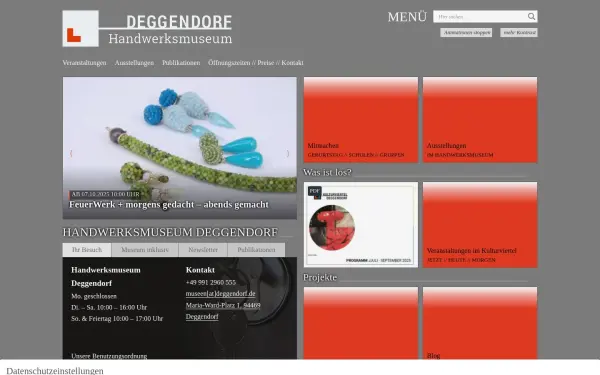 handwerksmuseum.deggendorf.de