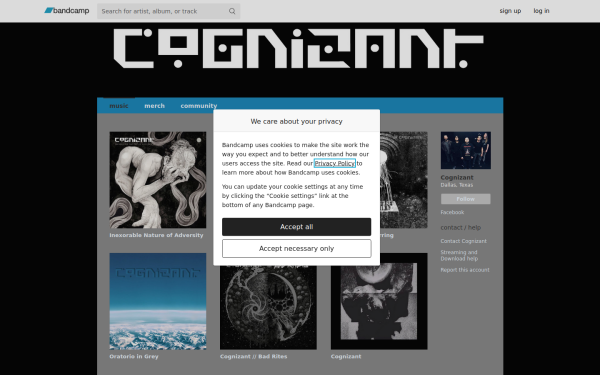 cognizant.bandcamp.com