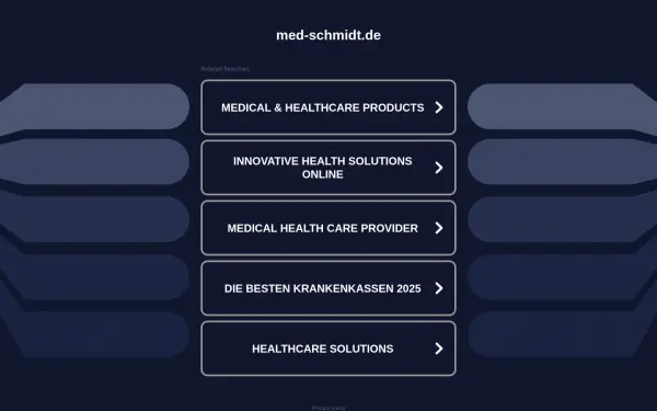 med-schmidt.de