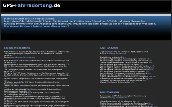 www.gps-fahrradortung.de