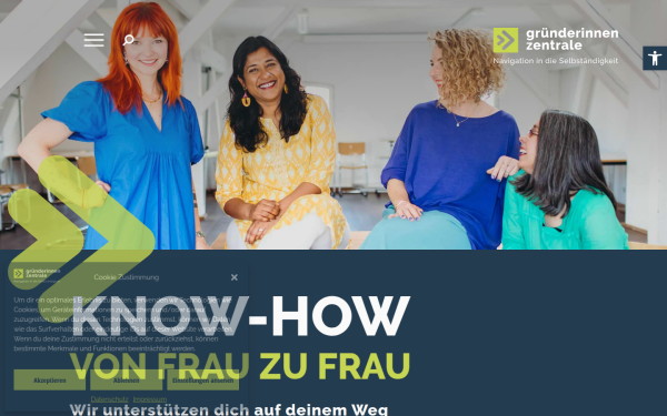 gruenderinnenzentrale.de