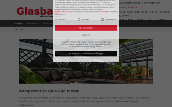 glasbau-kaefer.de