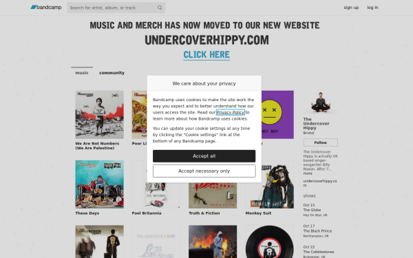 undercoverhippy.bandcamp.com