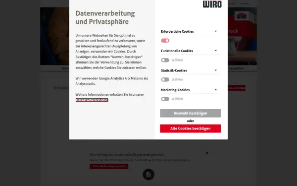 wohnungssuche.wiro.de
