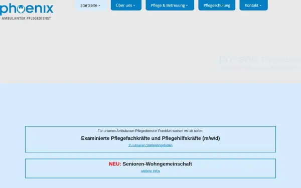 www.phoenix-pflegedienst.de