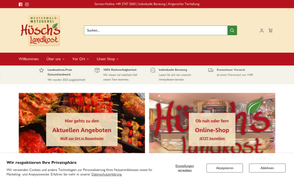 www.metzgerei-huesch.de