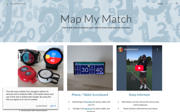 www.mapmymatch.com