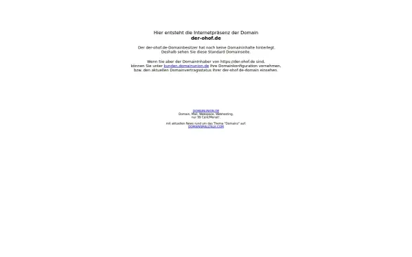 der-ohof.de