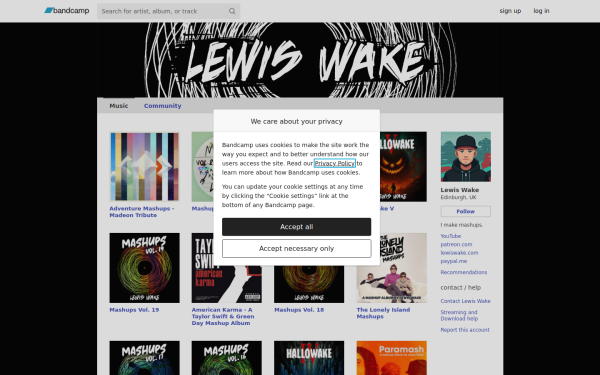 lewiswake.bandcamp.com